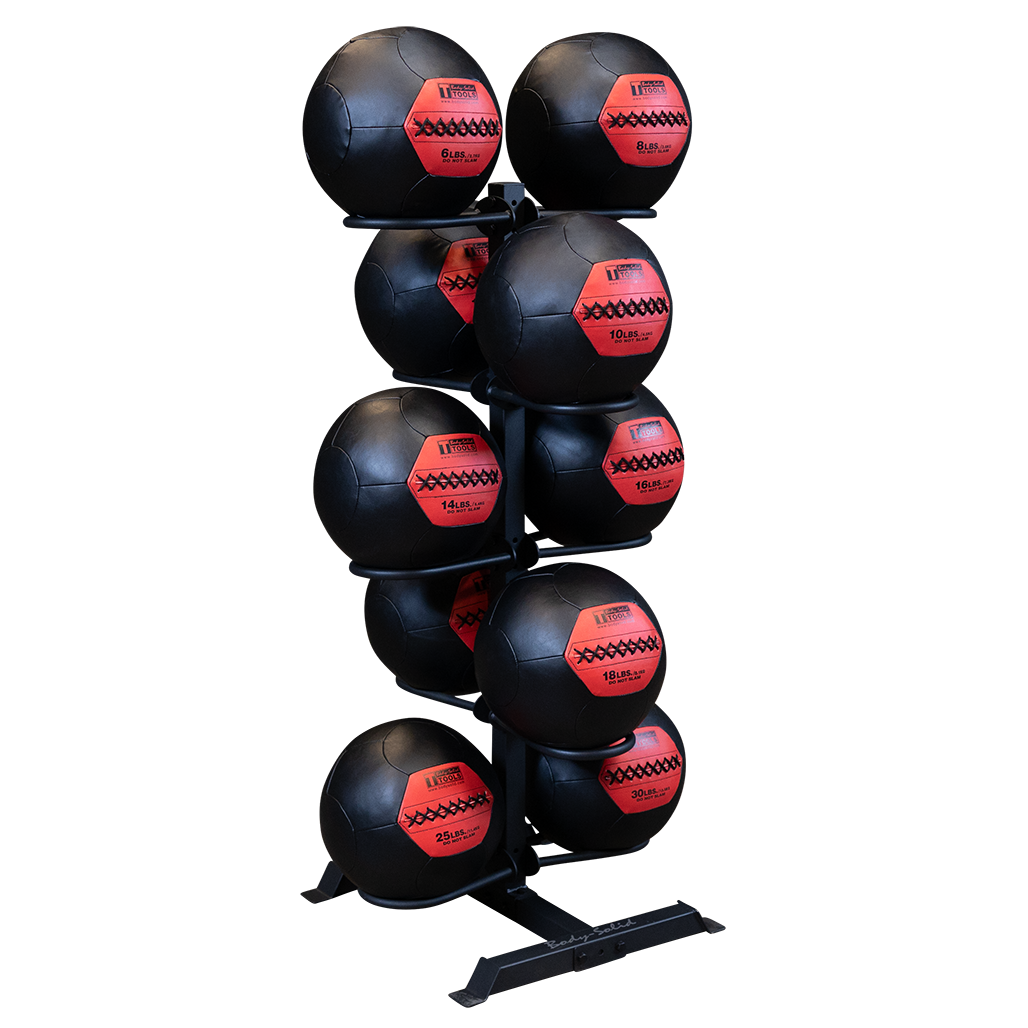 GMR20-SOFTPACK - Body-Solid Ball Rack with 10 Soft Shell Balls Package