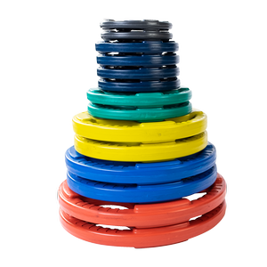 ORC - Color Rubber Grip Olympic Plates