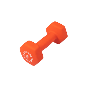 BSTND6 Body-Solid Tools Neoprene Dumbbells