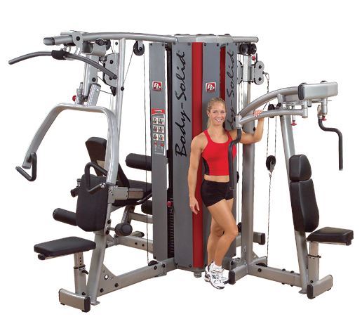 DGYM 4-Stack Gym System - Pro Dual Modular Gym System