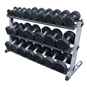 w/ optional Round Rubber Dumbells