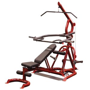 GLGS100P4 - Body-Solid Corner Leverage Gym Package with Bench