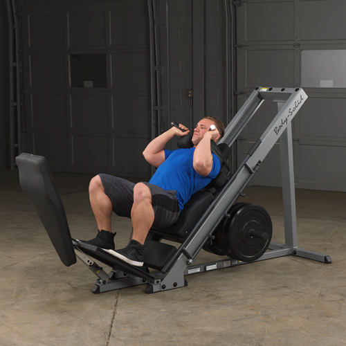 old school leg press machine