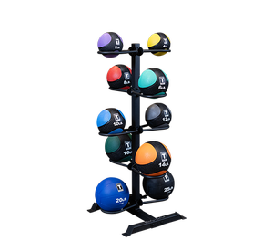 GMR20-MEDPACK - Body-Solid Ball Rack with 10 Medicine Balls Package