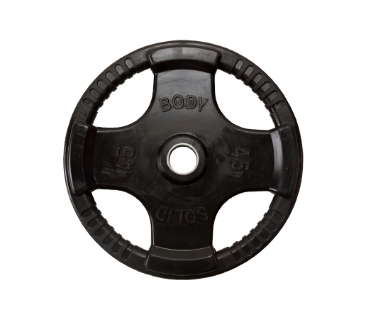 ORT45 - 45 Lb. Rubber Grip Olympic Plate | black |