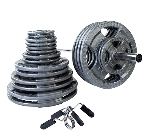 OST500 - 500 Lb. Cast Iron Grip Olympic Set