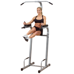 PVKC83X Powerline Vertical Knee Raise Dip Push-up Chin-Up