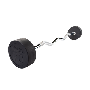 SBZ70 Fixed Weight Ez-Curl Barbells