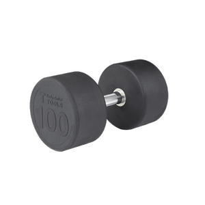 SDP100 Premium Round Rubber Dumbbells