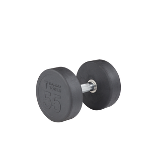 SDP55 - 55 lb.Premium Round Rubber Dumbbell