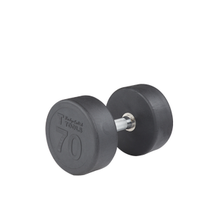 SDP70 - 70 lb. Premium Round Rubber Dumbbell