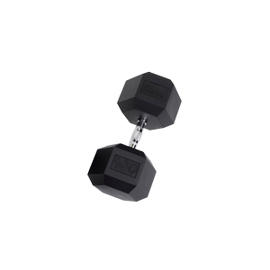 SDR100 Rubber Hex Dumbbells