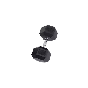 SDR75 Rubber Hex Dumbbells