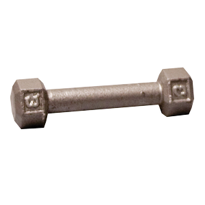 SDX3 3 Lb. Cast Iron Hex Dumbbell