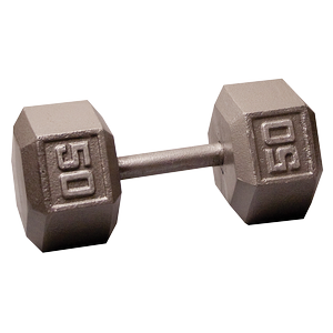 SDX50 Cast Iron Hex Dumbbells