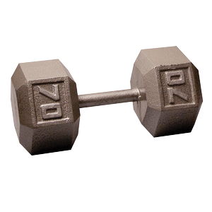 SDX70 Cast Iron Hex Dumbbells