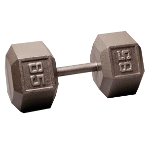 SDX85 Cast Iron Hex Dumbbells