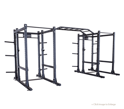 SPR1000DBBACK - Pro ClubLine Double Extended SPR1000 Commercial Power Rack